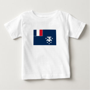 Camiseta De Bebé Tierras Australes y Antárticas Francesas