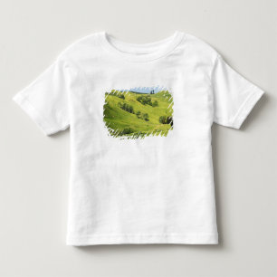 Camiseta De Bebé Tierras de cultivo cerca de Gisborne, Nueva Zeland