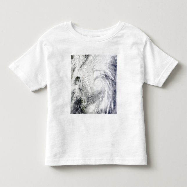 Camiseta De Bebé Tifón Chaba en el mar de Filipinas (Anverso)