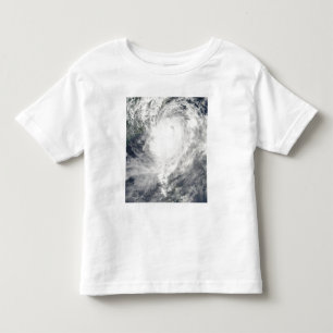 Camiseta De Bebé Tifón Morakot sobre Taiwán
