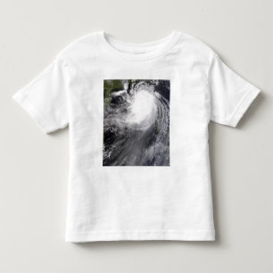 Camiseta De Bebé Tifón Nuri que se acerca a China