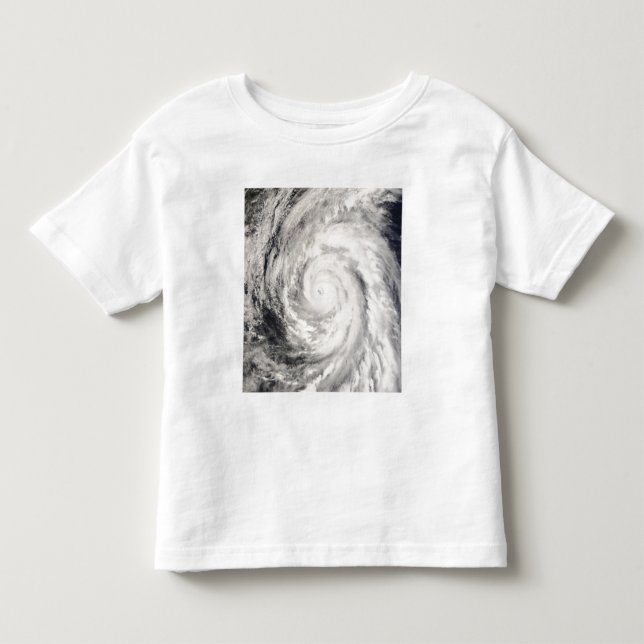 Camiseta De Bebé Tifón Rammasun en el mar de Filipinas (Anverso)