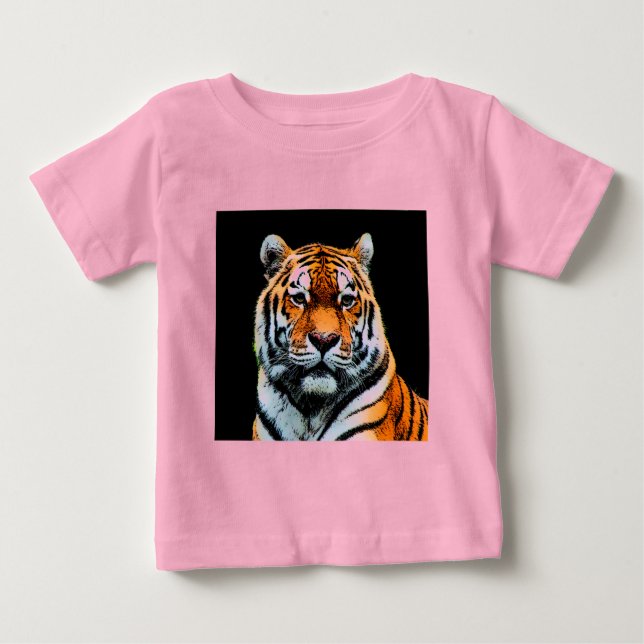 Camiseta De Bebé Tiger Eye Inspirador (Anverso)