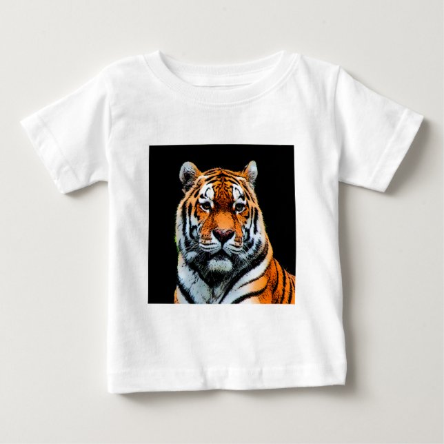 Camiseta De Bebé Tiger Eye Inspirador (Anverso)