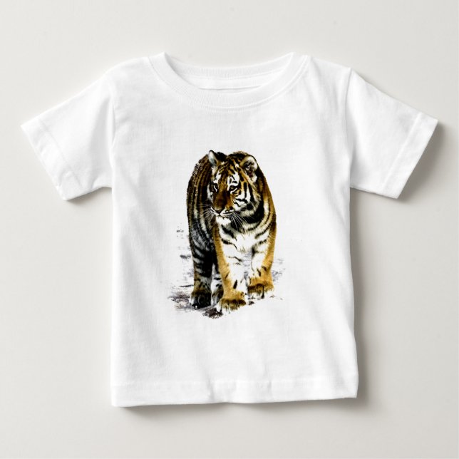 Camiseta De Bebé Tigre (Anverso)