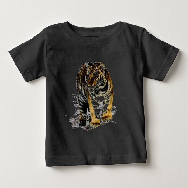 Camiseta De Bebé Tigre (Anverso)