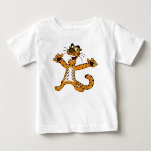 CAMISETA DE BEBÉ TIGRE AMARILLO DE BROWNISH DE BROWNISH CUTE REJOIC