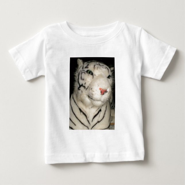 Camiseta De Bebé Tigre blanco 1 (Anverso)