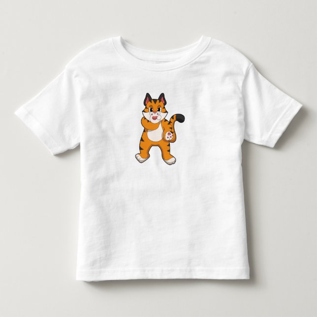 Camiseta De Bebé Tigre callado (Anverso)