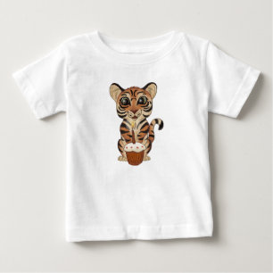 Camiseta De Bebé Tigre de cumpleaños