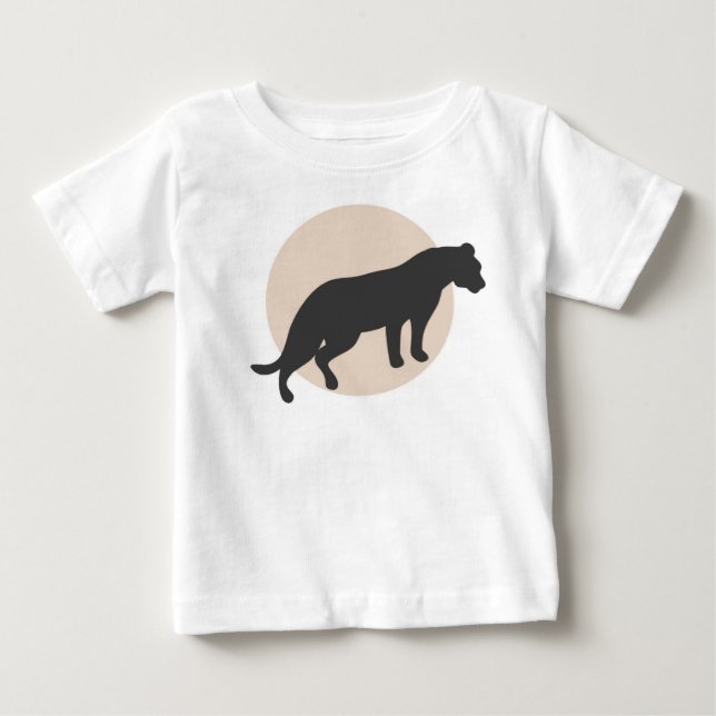 Camiseta De Bebé Tigre de la puesta del sol (Anverso)