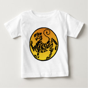 Camiseta De Bebé Tigre de Shotokan - oro