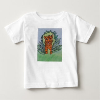 Camiseta De Bebé tigre salvaje