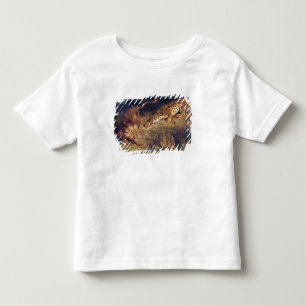 Camiseta De Bebé Tigre y león