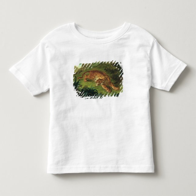 Camiseta De Bebé Tigre y serpiente, 1858 (Anverso)