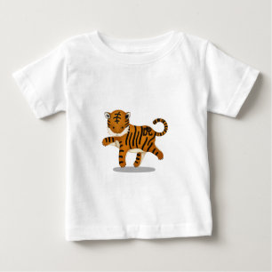 Camiseta De Bebé Tigre zoológico chino