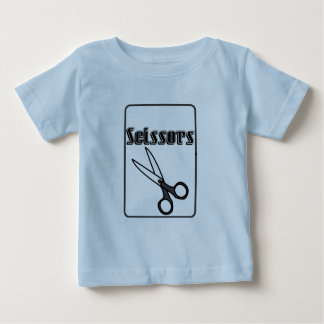 Camiseta De Bebé Tijeras
