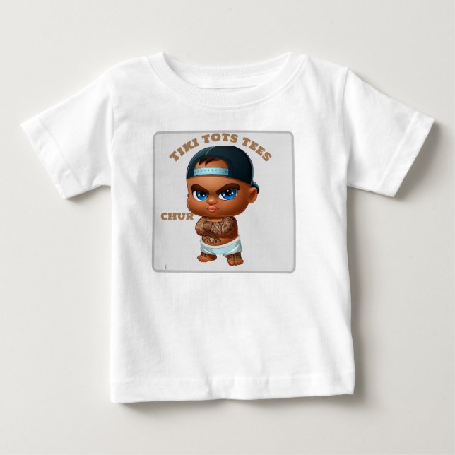 Camiseta De Bebé Tiki tots tets (Anverso)