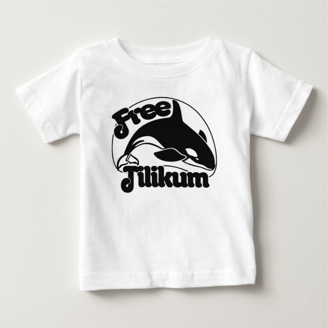 Camiseta De Bebé Tilikum libre (Anverso)