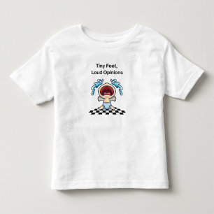 Camiseta De Bebé Tímido pero fuerte