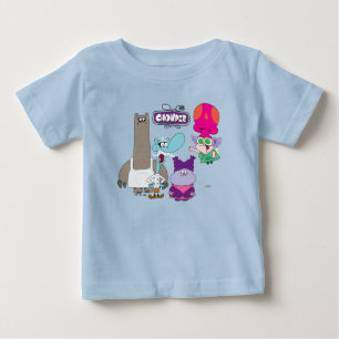 Camiseta De Bebé Tintzel, Mung, Chowder y Truffles