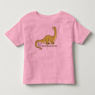 Camiseta De Bebé Tiny Brontosauro