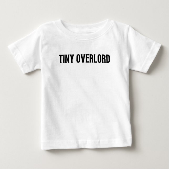 Camiseta De Bebé Tiny Overlord (Anverso)