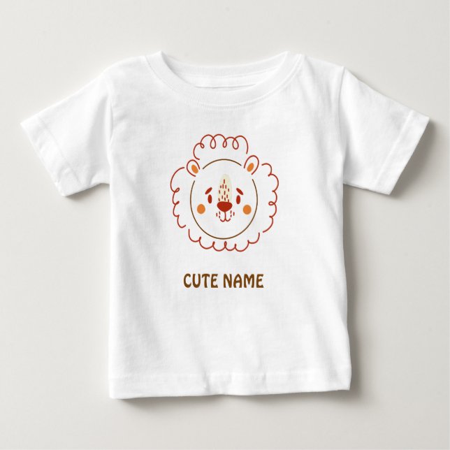 Camiseta De Bebé Tiny Roar (Anverso)
