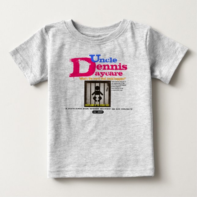 Camiseta De Bebé Tío Dennis para el bebé (Anverso)
