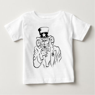Camiseta De Bebé Tío Sam
