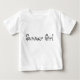 Camiseta De Bebé Tipografía Chica de verano Vídeo de goma de Toddle (Anverso)