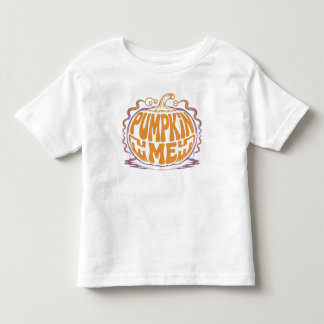 Camiseta De Bebé Tipografía de Calabaza Me