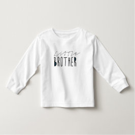 Camiseta De Bebé Tipografía de Little Brother