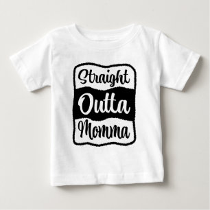 Camiseta De Bebé Tipografía de mamas de salida directa