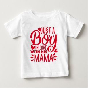 Camiseta De Bebé Tipografía divertida del Día de San Valentín