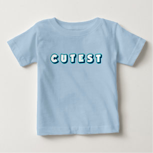 Camiseta De Bebé Tipografía Neon Juguetona
