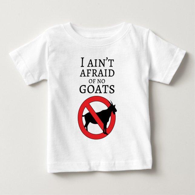 Camiseta De Bebé Tipos de la cabra (Anverso)