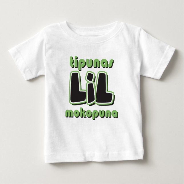 Camiseta De Bebé Tipunas LIL Mokopuna (Anverso)