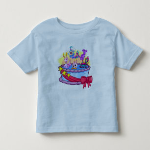 Camiseta De Bebé Tiro del grupo de la torta de cumpleaños