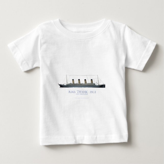 Camiseta De Bebé Titanic 1 1912 (Anverso)