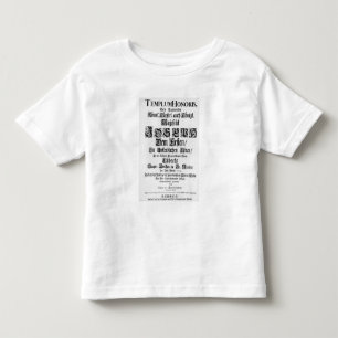 Camiseta De Bebé Titlepage de Abendmusik, 1705