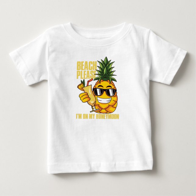 Camiseta De Bebé título (Anverso)