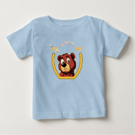 Camiseta De Bebé Título Abeja o No Ser Oso Abeja - Humor de Shakesp