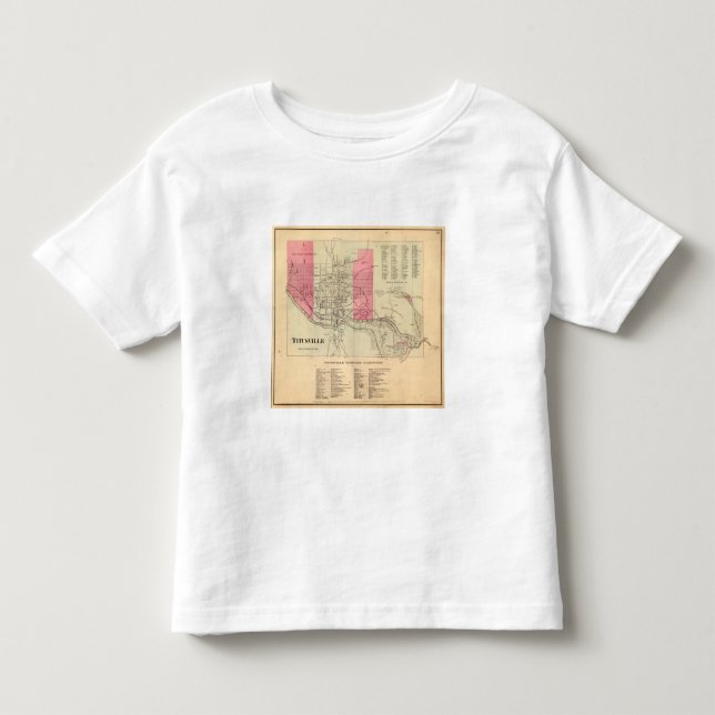 Camiseta De Bebé Titusville (Anverso)