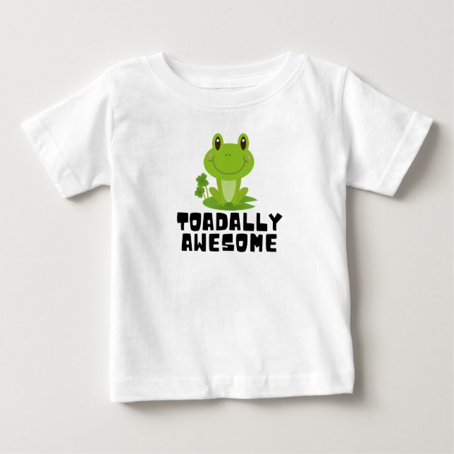 Camiseta De Bebé Toad Frog Toad Toadic Toadino Toadino Toadino Toad (Anverso)