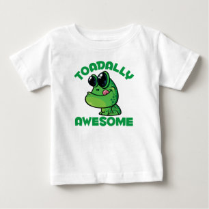 Camiseta De Bebé Toad Personalizado feliz y asombroso
