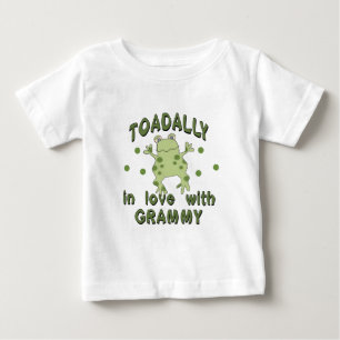 Camiseta De Bebé TOADALMENTE Amo Rana Grammy