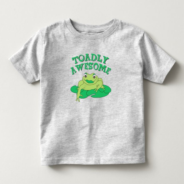 Camiseta De Bebé TOADly Awesome (Anverso)