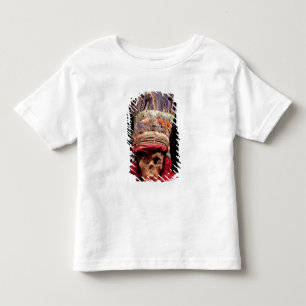 Camiseta De Bebé Tocado emplumado en un cráneo, de Perú