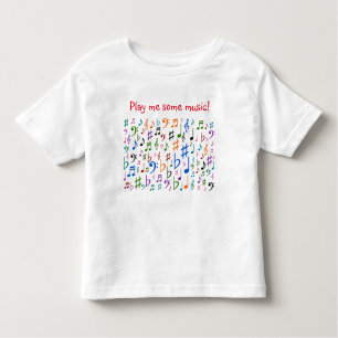 Camiseta De Bebé ¡Tócame música!